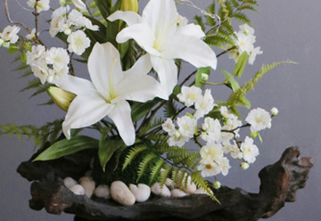 アーティフィシャルフラワー　Akanbi　造花 展覧会　寺井宏華