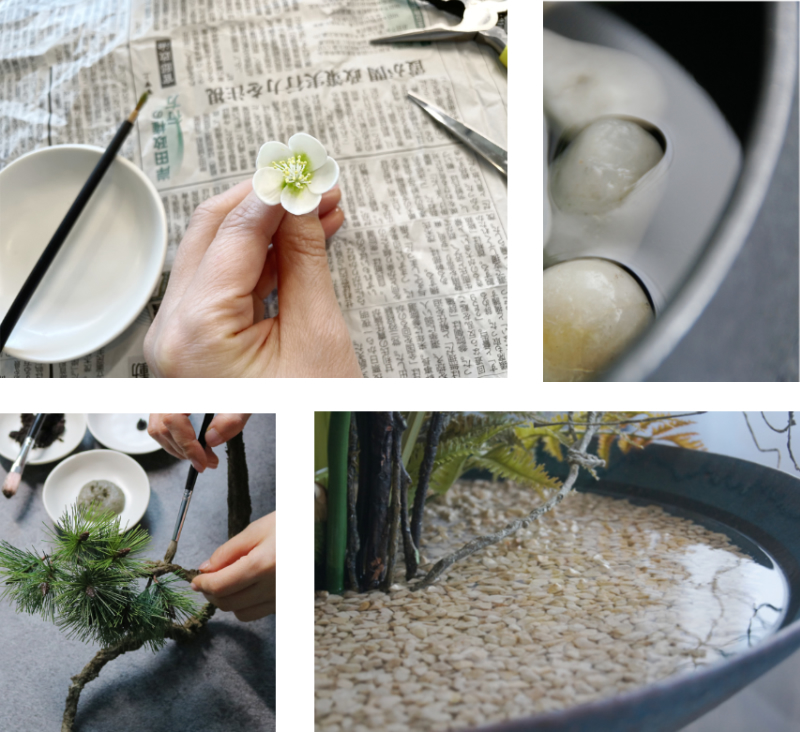 アートフラワー　造花　いけばな　いけばなアートフラワー