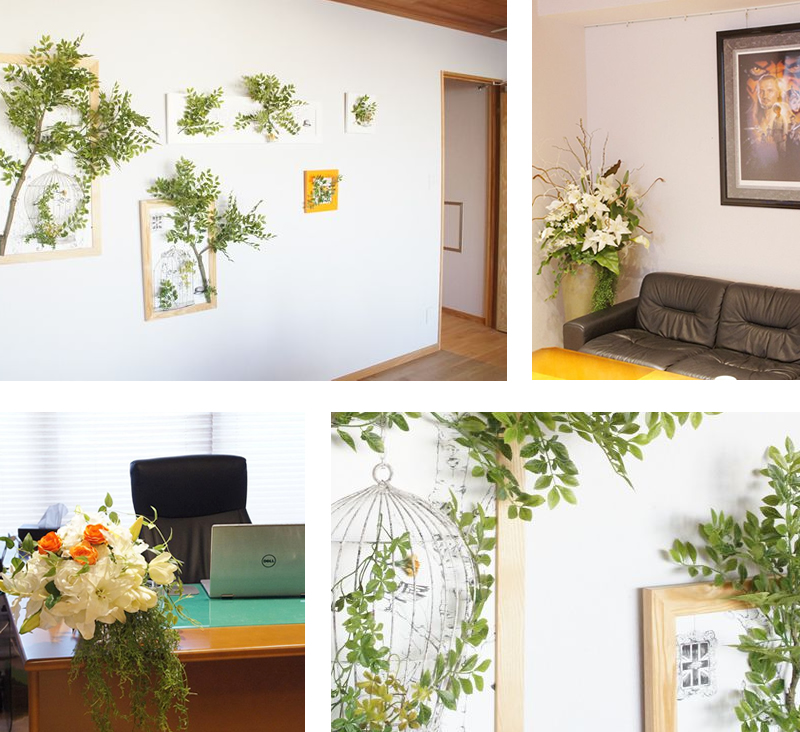 アートフラワー 造花 Akanbi 打ち合わせ