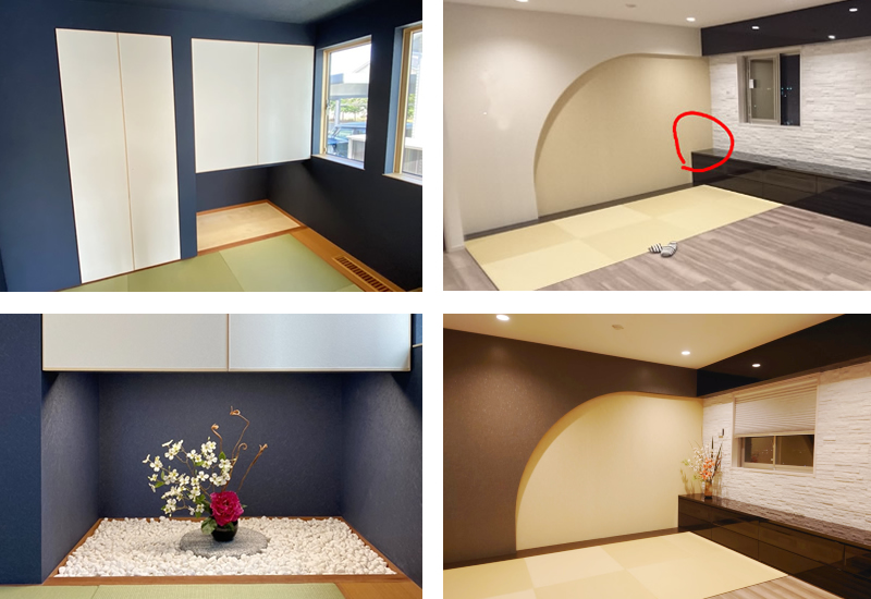 アートフラワー　造花　Akanbi　新築・引っ越し事例